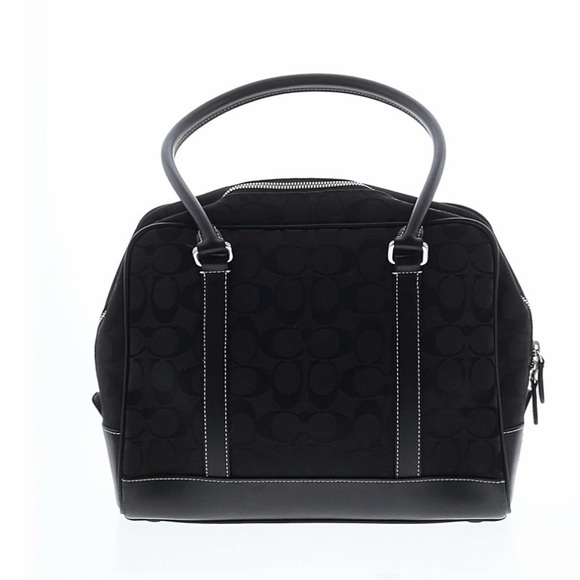 Coach Black Satchel Bag c’s - Picture 2 of 7